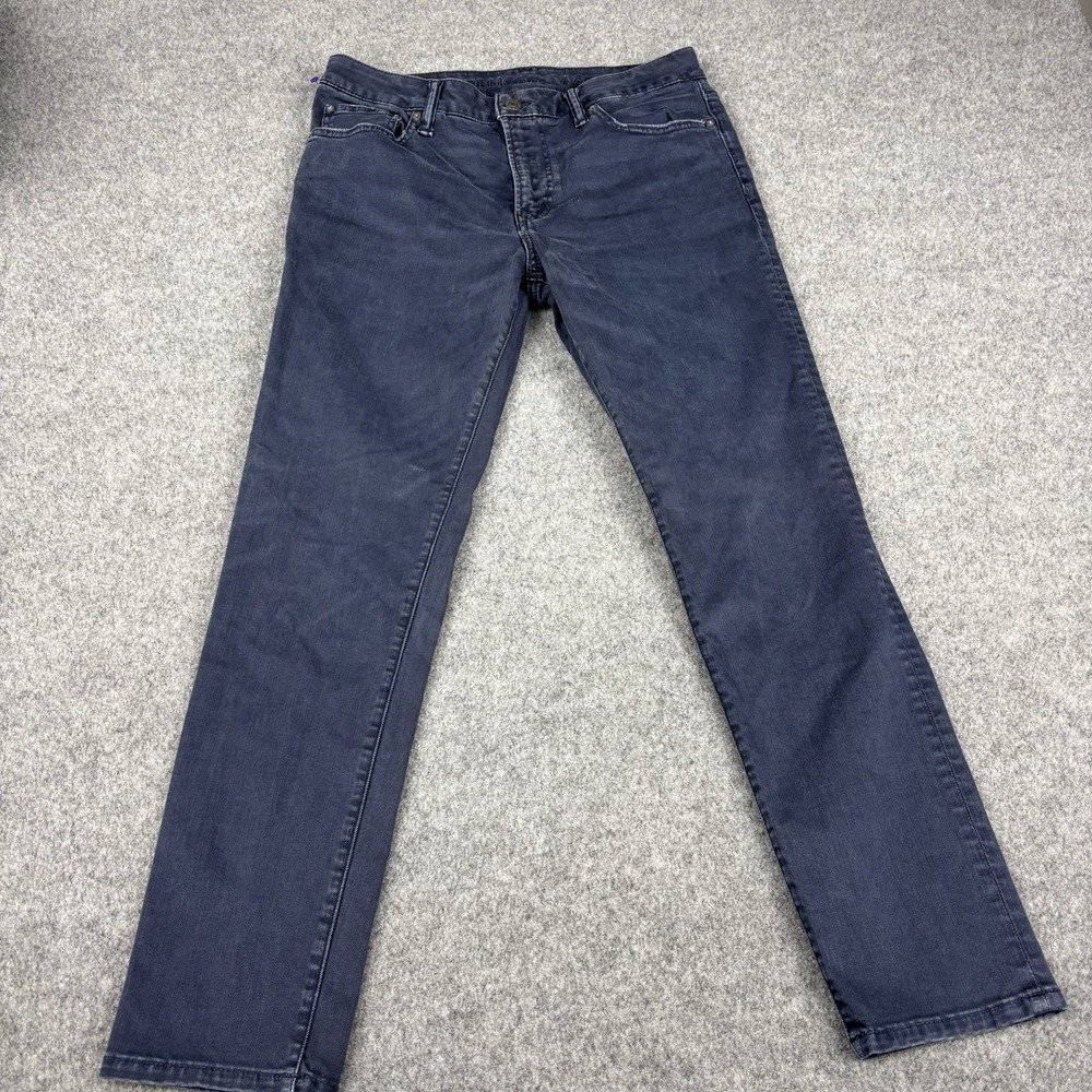 American Eagle Next Level Flex‎ Skinny Jeans Mens 32x30 Gray Blue Stretch Denim